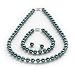 Genuine Swarovski Crystal Pearl Set - Tahitian (8mm)