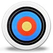 CSI 36 - 40 Glasscloth Round Skirted Slip-On Archery Target Face Cover