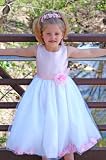 518ZYBRQ0SL. SL160  New Pink Petal FLOWER GIRL Pageant Wedding Dress 10 $60