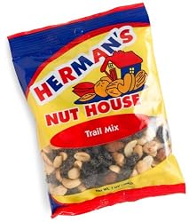 Herman's Nut House Trail Mix, 7-Ounce Bags (Pack of 12)