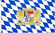 Bavaria National Country Flag - 3 foot by 5 foot Polyester (New)