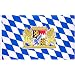Bavaria National Country Flag - 3 foot by 5 foot Polyester (New)