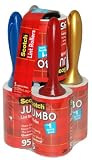 Scotch 3M Jumbo Lintrollers 5-Pack, 95 Sheets Each (Total of 475 Sheets)