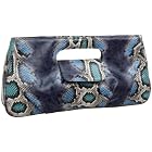 Prezzo Snake Print Cut-Out Clutch
