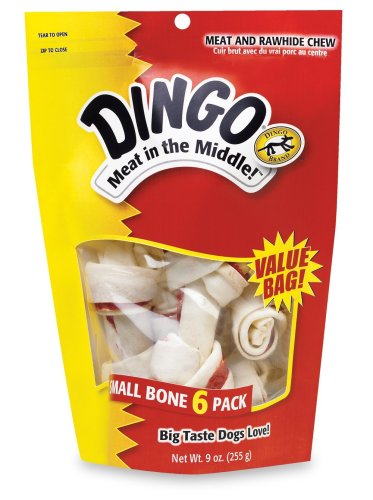 Dingo Bone Small 6-Pack Value Bag, 9-Ounce
