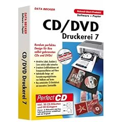 CD/DVD-Druckerei 7, DVD-ROM m. Papier Rundum perfektes Design f�r Ihre selbst gebrannten CDs und DVDs!