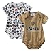 NFL New Orleans Saints 2Pk Onesie Fashion Bodysuit - Team {0-3 Months}