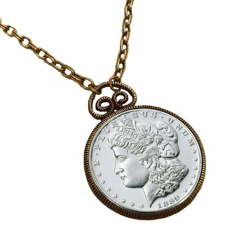 1889 Carson City (CC) Morgan Dollar Replica Pendant 30