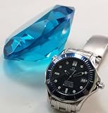 Valentine's Day Super Saving Classic 80mm Ocean Blue Diamond Jewel Paperweight - Super Gift (5 Stars Online Store - Ezshoponline, Inc.)