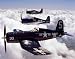 Wildcat, Hellcat, F4U Corsair (In Sky) Art Poster Print - 16