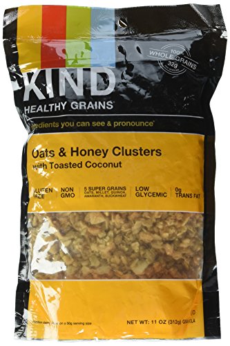 KIND Healthy Grains Clusters Healthy Grains Clusters - Oats & Honey with Toasted Coconut - 11 oz