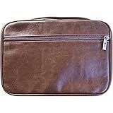 UPC 811158011431 product image for Bible Cover - Distressed Leather Look-LRG-Brn | upcitemdb.com