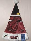 Miami Heat 2011 Colorblock Runoff Plush Santa Hat
