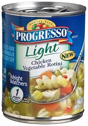 Progresso Light Chicken Vegetable Rotini, 18.5-Ounce Cans (Pack of 12)