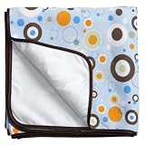 JJ Cole Swaddle Blanket - Blue Bubble