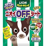 ペットキレイ ニオイOFFシート スーパーワイド 24枚入
