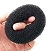 DragonPad Donut Shaper Hairdressing Bun, Black, 9cm