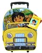 Nick Jr Character Luggage - Diego The Rescuer Rolling Backpack with bonus ID Holder