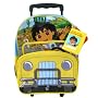 Nick Jr Character Luggage - Diego The Rescuer Rolling Backpack with bonus ID Holder