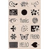 Hero Arts Ink and Stamp Set, Design Elements