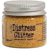Ranger Tim Holtz Distress Glitter, 1-Ounce, Mustard Seed