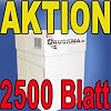 2500 SEITEN BLATT KOPIERPAPIER DRUCKERPAPIER PAPIER wei� A4 80g/m� f�r LASERDRUCKER, TINTENSTRAHLDRUCKER, KOPIERER, FAX