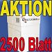 2500 SEITEN BLATT KOPIERPAPIER DRUCKERPAPIER PAPIER wei� A4 80g/m� f�r LASERDRUCKER, TINTENSTRAHLDRUCKER, KOPIERER, FAX