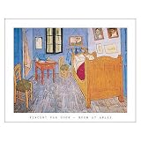 Vincent Van Gogh (Bedroom in Arles) Art Print Poster - 22x28