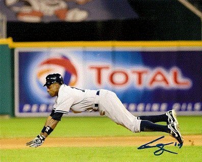 Autographed/Hand Signed Curtis Granderson 8x10 Photo New York Yankees