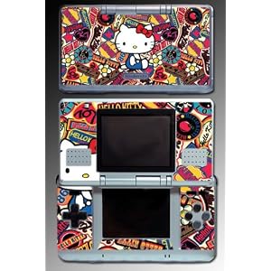 Hello Kitty Cute Princess Pink World SKIN #8 for Nintendo DS