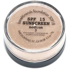 Bare Escentuals, Bare Minerals Medium #3 Foundation, Large 9 Gram!