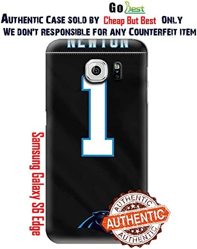 S6 Edge Case, NFL - Cam Newton Carolina Panthers - Samsung Galaxy S6 Edge Case - High Quality PC Case