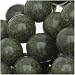 Dark Green Serpentine Russian Jade Round Beads 8mm/15.5 Inch Strand