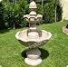 Romantischer Springbrunnen 102cm gro�! Garten Brunnen