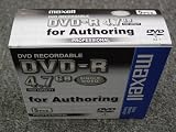 Cheap 1-pack DVD-R Media 4.7GB Single Sided Recordable Branded Authoring