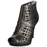 Calvin Klein Karla Mettalic Lizard Open Toe