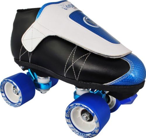Vanilla Junior Smurfs Black/Blue/White Kids Quad Jam Speed Roller Skates with Jam Plugs