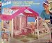 Barbie FOLD 'N FUN HOME Playset - HOUSE w Street LIGHT, Furniture & Over 4 Sq. Feet of Play Area (1992)