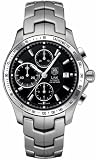 TAG Heuer Link Automatic Chronograph, Tachymeter Men's Black Dial Quartz Link Watch