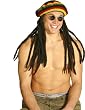 The Original Rasta Tam with Dreadlocks - Adult Std.