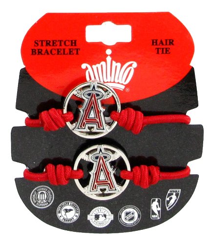Los Angeles Angels - MLB Stretch Bracelets / Hair Ties