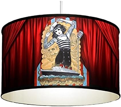 Tattooed Lamps American Tradition Swag Lamp by Gustavo Rimada