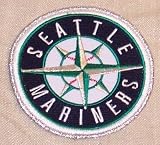 SEATTLE MARINERS 3 3/4" MLB Team Logo Embroidered PATCH