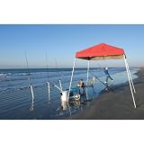 ShelterLogic 8x8 Slant Leg Pop Up Canopy (Red)