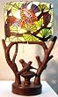 Tiffany Style Multi Colored Nature Lamp