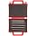 Magafor S185 6 Piece, 2 Flute, 60 Degrees Cutting Angle High-Speed Steel Uncoated (Bright) Combination Center Drill And Countersink Bit Set