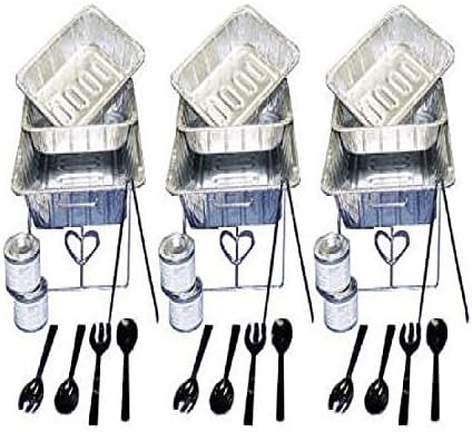 Party Essentials UPK-33 33 Piece Party Serving Kit, Includes Chafing Kits and Serving Utensils by NorthWest Enterprises