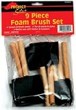 Linzer A-8509 Foam Brushes, 9-Pack