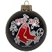 BOSTON RED SOX OFFICIAL TEAM LOGO GLASS BALL CHRISTMAS ORNAMENT