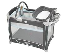 Graco Element Pack 'n Playard with Bassinet & Changer in Splash